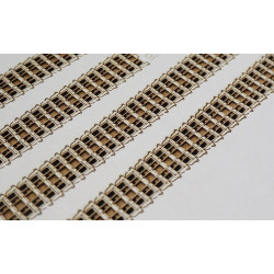 7TP/ Vickers Mk. E – the Polish and British light tanks - the laser-cut and engraved tracks