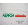 s/y „ Zawisza Czarny “ – the Polish harzer’s schooner from 1934 year - the canvas sails and the flags
