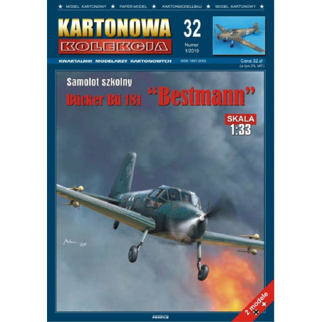 Bucker Bu-181 “Bestman” - the German/ Swiss training - light attack aircraft