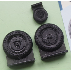 Messerschmitt Me -109G-6 - the German fighter - 3D printed wheels
