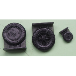 Messerschmitt Me-109 E, F, G-2 - the German fighters - 3D printed wheels