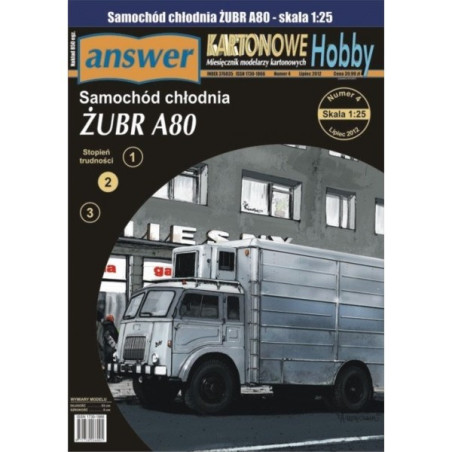 “Žubr” A80 - the Polish truck – refrigerator