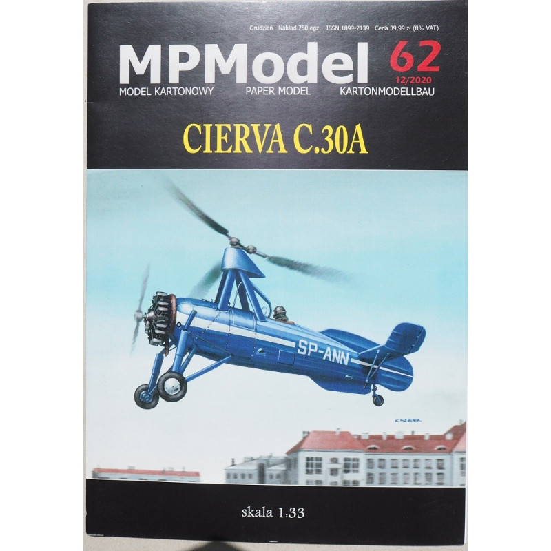 Avro Cierva C.30A – британский/ польский автожир