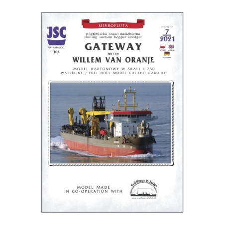 «Gateway» или «Willem van Oranje» – голландское дноуглубительное судно
