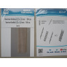 Vertikalūs trapai 2,2 x 1,0 mm - pilki