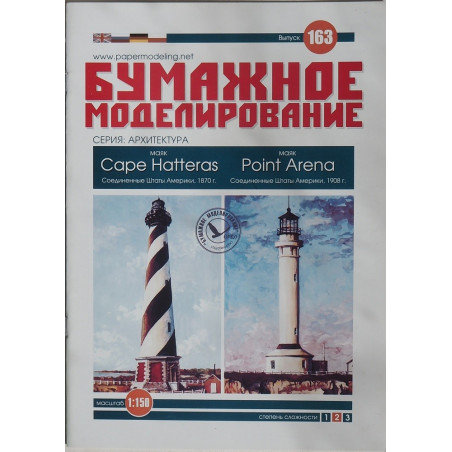 Cape Hatteras ir Point Arena – the American maritimme Lighthouses