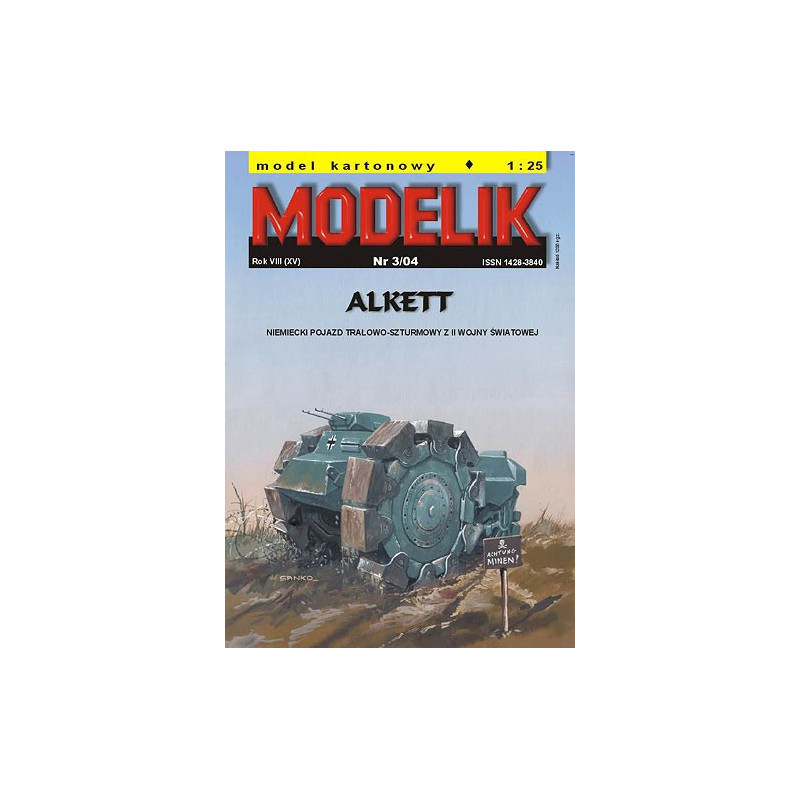 „Alket“ – Vokietijos tralinis šturmo įrenginys - prototipas