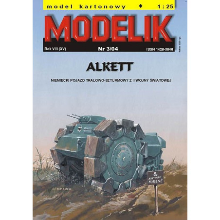 „Alket“ – Vokietijos tralinis šturmo įrenginys - prototipas