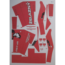 «Zlin 526AFS» – чехословацкий акробатический самолет