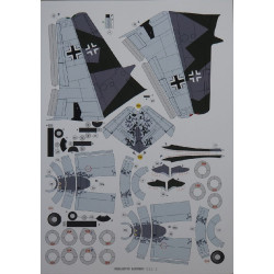 Messerschmitt Me-262A-1 „Scywalbe“ -  немецкий реактивный истребитель