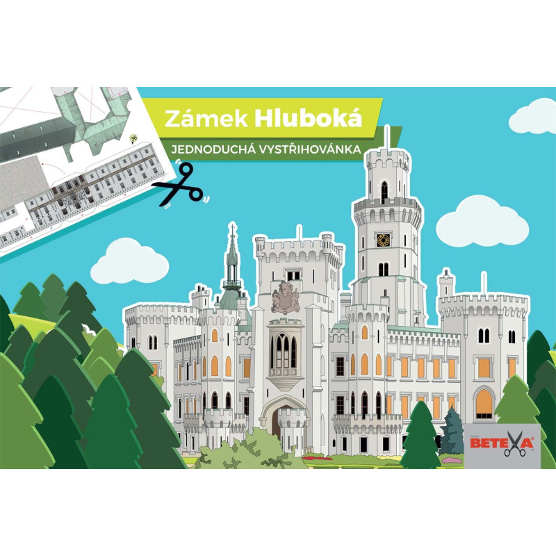 Hluboka pilis - mini (Čekijos Respublika)