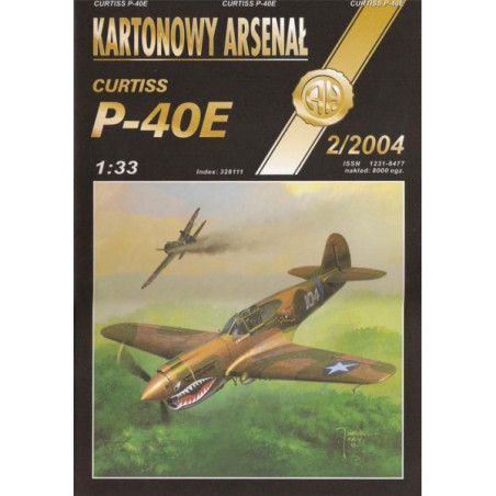 Curtiss P – 40E «Warhawk» - американский/ китайский истребитель