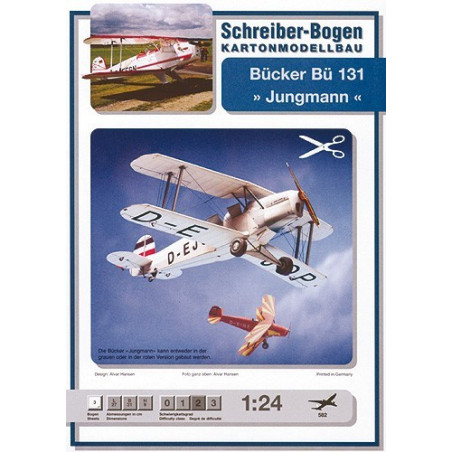 Bucker Bu-131 «Jungmann» – немецкий/ литовский учебно-тренировочный самолет
