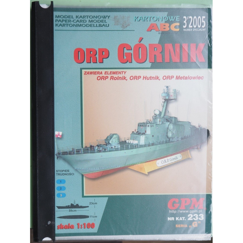 ORP "Gornik" -  малый ракетный корабль СССР/ Польской НР