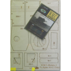Pz.Kpfw. KV-2 754(r) - the USSR/ German heavy tank - the set