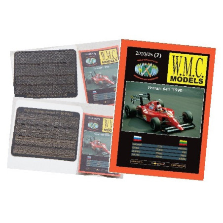 Ferrari 641‘ 1990 - Italijos F1 lenktyninis bolidas – rinkinys
