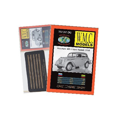 „Moskvich-400“/ Opel „Kadett“ 1938 - the Soviet light passenger car - the kit