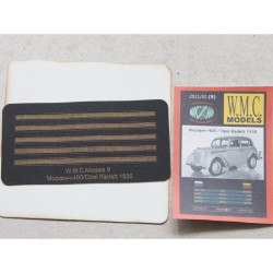 „Moskvich-400“/ Opel „Kadett“ 1938 - the Soviet light passenger car - the kit