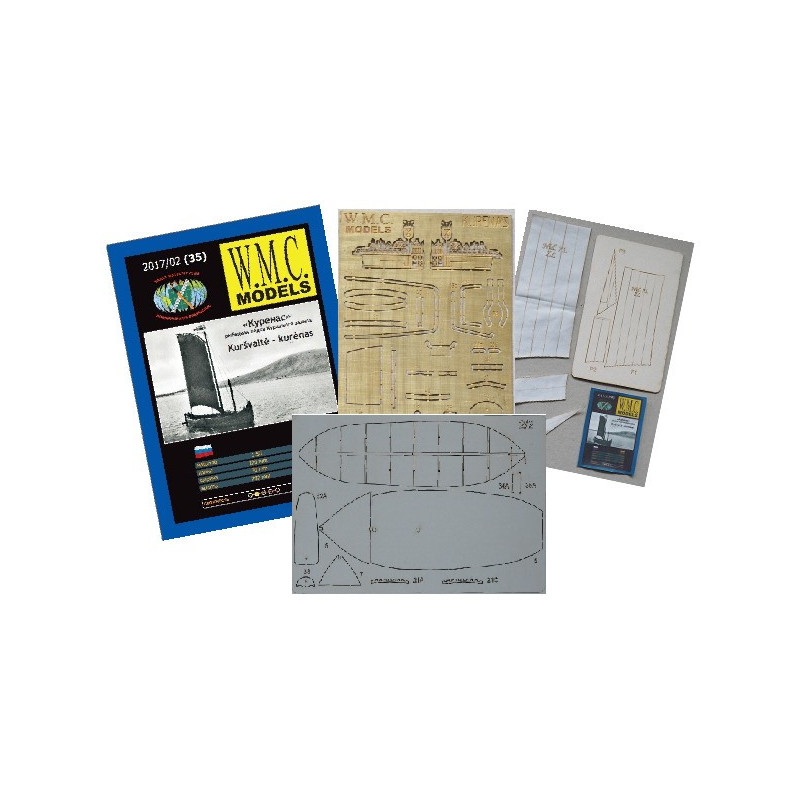 Kurėnas – the Eastern Baltic sea fishing vessel - a kit