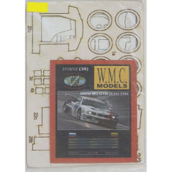 BMW M3 GTR (E46) 2004 – vokiškas lenktyninis automobilis – rinkinys