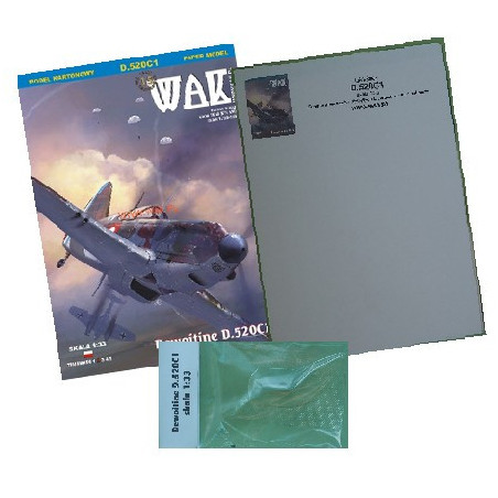 „Dewoitine D.520C1“ – Pranc0zijos naikintuvas - rinkinys