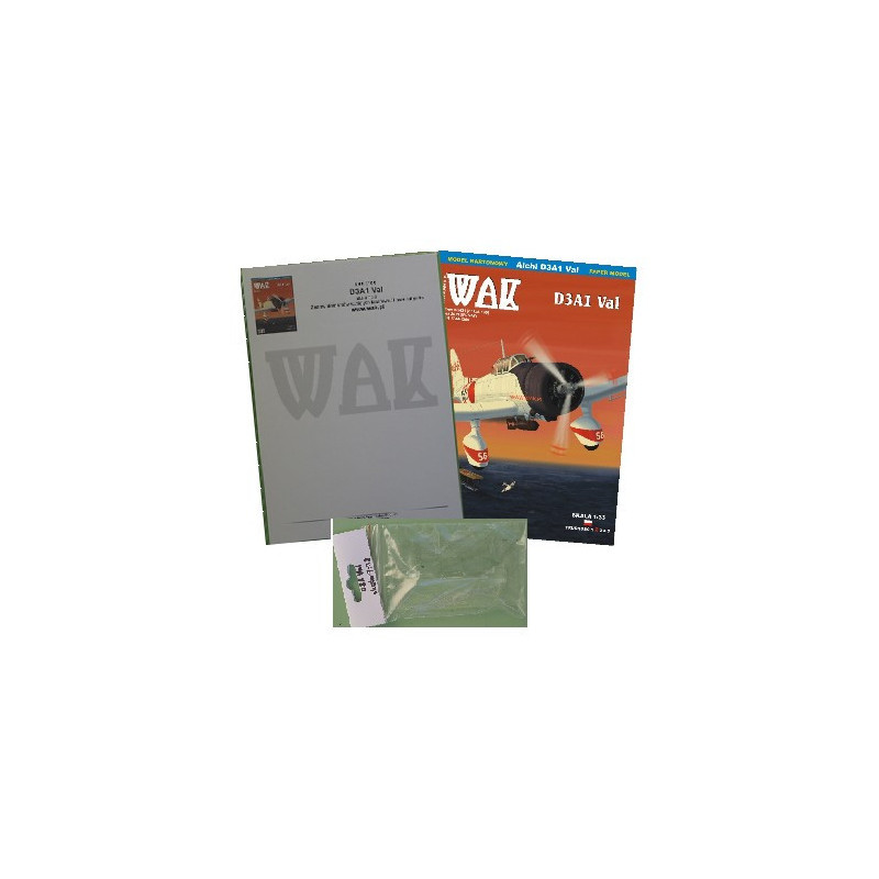 Aichi D3A1 „Val“ – Japonijos deninis smingamasis bombonešis – rinkinys
