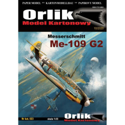 Messerschmitt Me-109G-2 – немецкий истребитель - набор