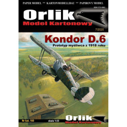 „Kondor“ D.6 – the German fighter - prototype - a kit