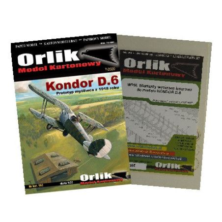„Kondor“ D.6 – the German fighter - prototype - a kit