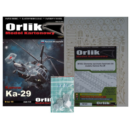 Kamov „Ka-29“ – TSRS/ Rusijos daugiatikslis transportinis-kovinis sraigtasparnis – rinkinys