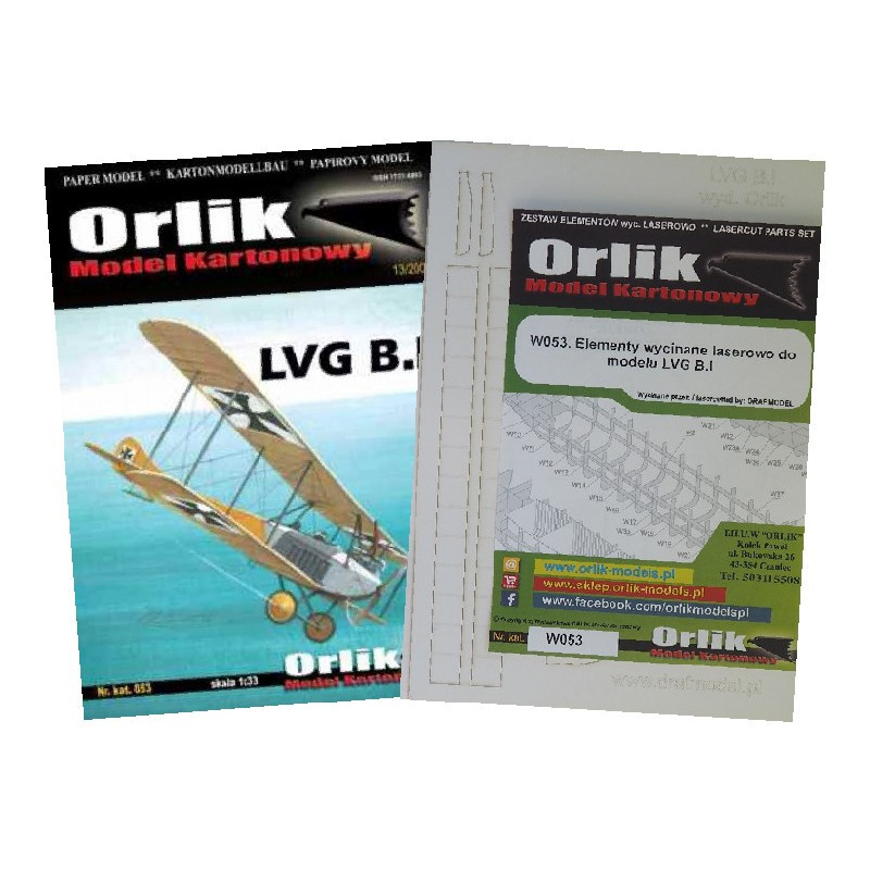 „LVG B.I“ – Vokietijos žvalgybinis lėktuvas – rinkinys