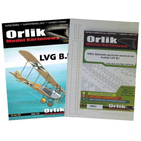 „LVG B.I“ – Vokietijos žvalgybinis lėktuvas – rinkinys