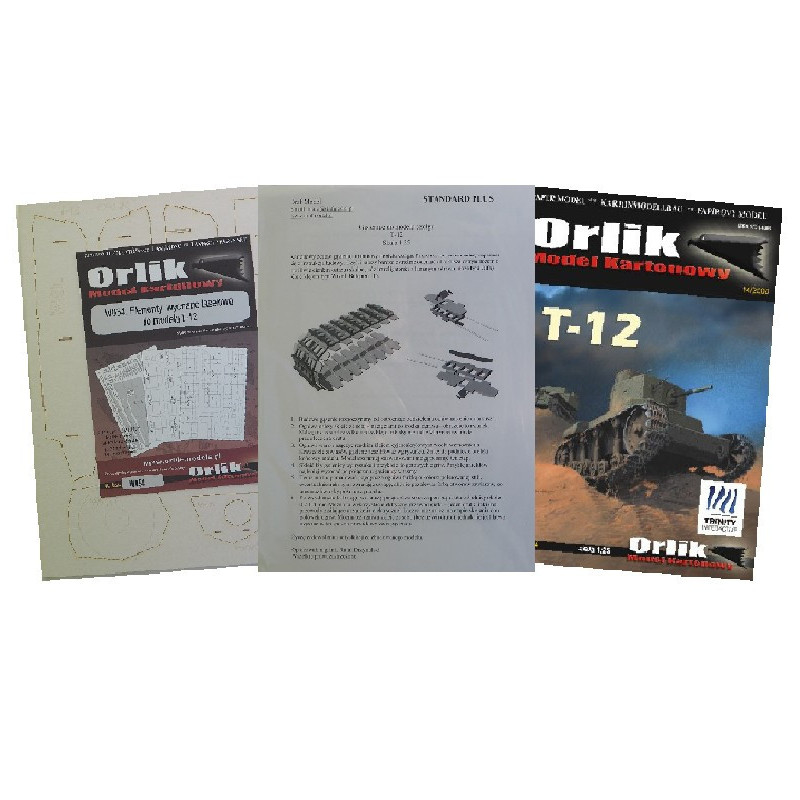 „T-12“ – TSRS manevrinis tankas – rinkinys