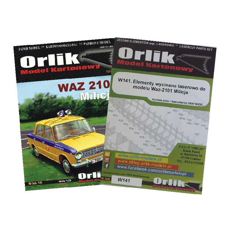 „VAZ-2101“ Milicija – TSRS milicijos lengvasis automobilis – rinkinys