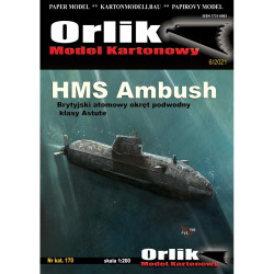 HMS «Ambush» – британская подводная лодка класса «Astute» – набор