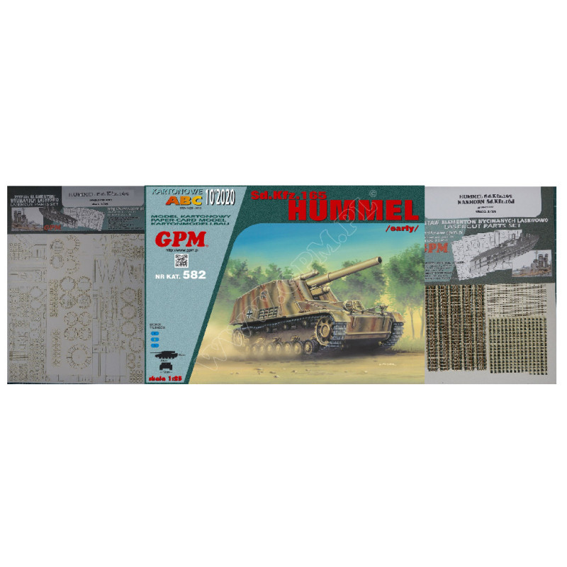 Sd. Kfz. 165 "Hummel" - the German tank destroyer - a kit