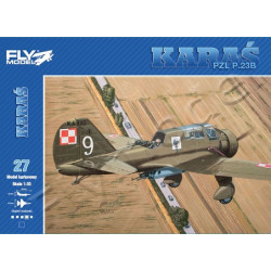 PZL P.23B „Karaš“ –  the Polish reconnaissance aircraft - bomber - a kit