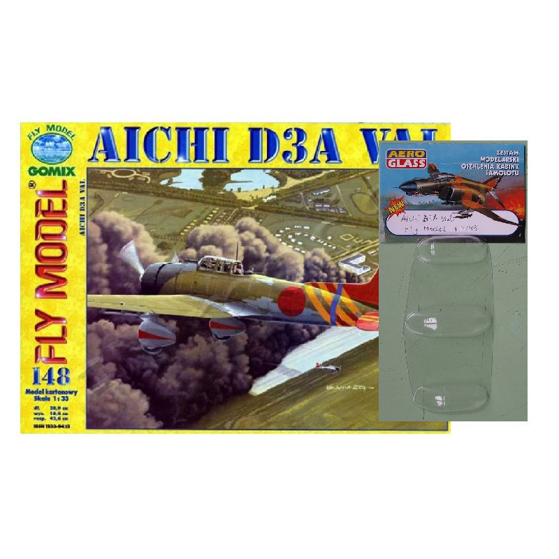 Aichi D3A „Val” – Japonijos deninis smingamasis bombonešis - rinkinys