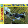 Hawker «Typhoon» Mk IB — британский истребитель-бомбардировщик - набор