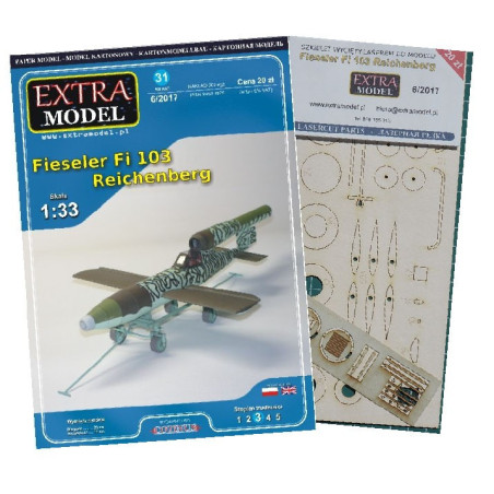 Fieseler Fi-103 „Reichenberg“ - Vokietijos lėktuvas – bomba - rinkinys