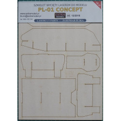 PL – 01 „Concept“ – the Polish experimental tank - a kit