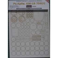 Pz. Kpfw. KV-1B 756(r) – the Soviet/ German heavy tank - a kit No.2.