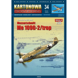 Messerschmitt Me-109G-2/trop – Vokietijos naikintuvas - rinkinys