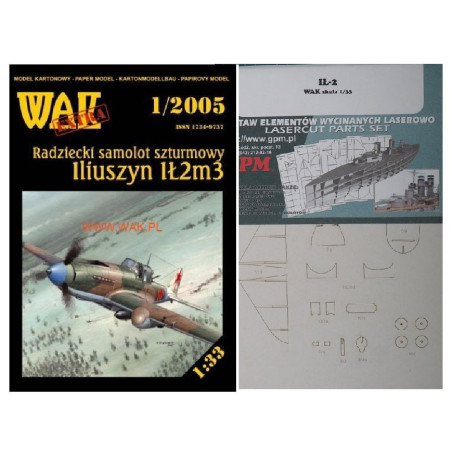 Ильюшин Ил-2м3 – штурмовой самолет СССР - набор