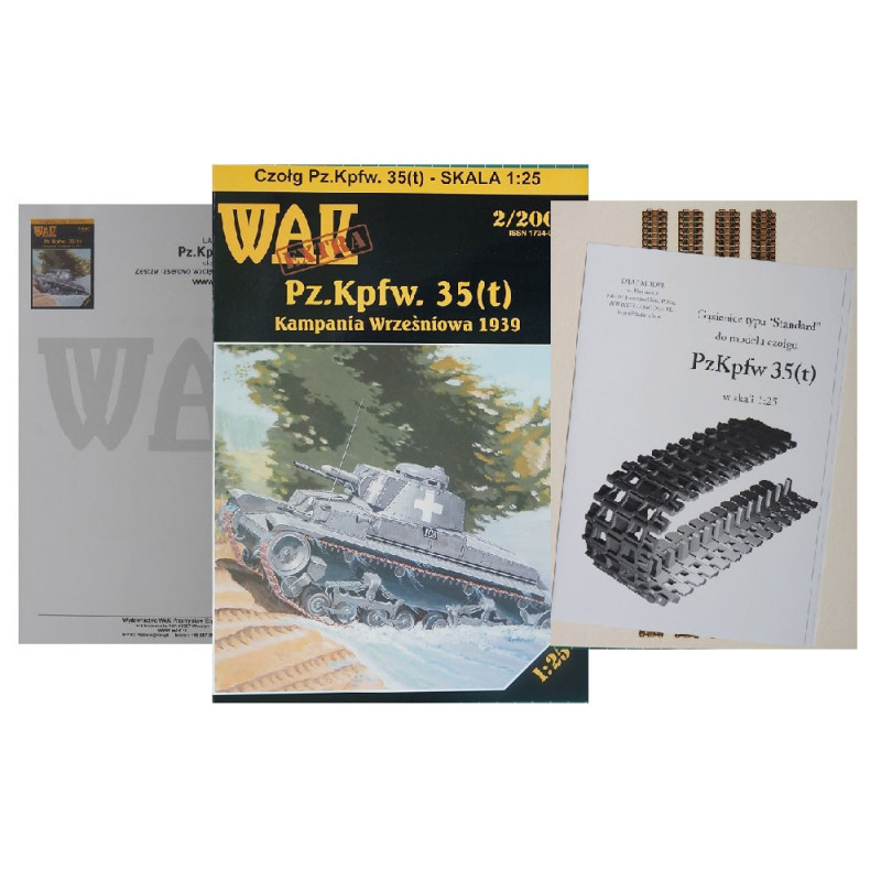 Pz.Kpfw. 35(t) – Vokietijos II Pasaulinio karo lengvasis tankas - rinkinys
