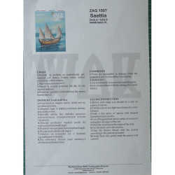 Saettia – XIII – XVIII amžių Genujos prekybinis burlaivis - rinkimys