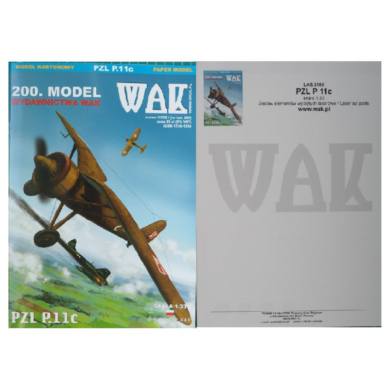 PZL P.11c – the Polish fighter - a kit