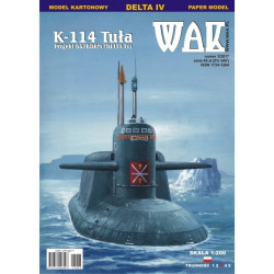 K-114 „Tula“ – the Soviet/ Russian modern nuclear submarine - a kit