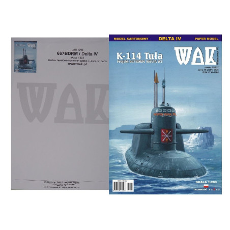 K-114 „Tula“ – the Soviet/ Russian modern nuclear submarine - a kit