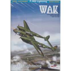 Lockheed P-38H «Lightning» – американский истребитель - набор
